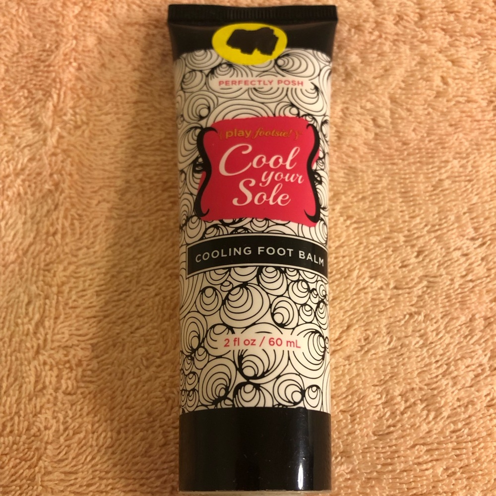 Perfectly Posh Cool Your Sole Foot Balm 2oz Sealed HTF